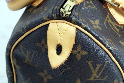 [AB] LOUIS VUITTON Monogram Speedy 25 Handbag Brown M41109 Vintage Authentic