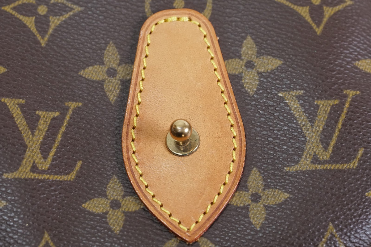 [EXCELLENT] LOUIS VUITTON Monogram Gibeciere MM Shoulder Crossbody Bag M42247