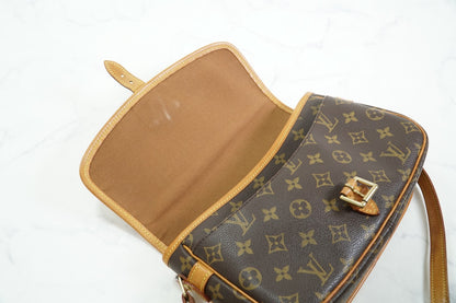 Louis Vuitton Monogram Sologne Crossbody Shoulder Bag M42250 Vintage M42250 Auth