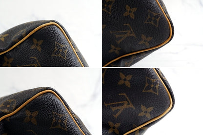 [AB] LOUIS VUITTON Monogram Speedy 25 Handbag Brown M41109 Vintage Authentic