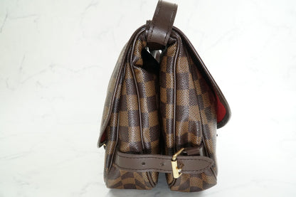 [EXC+ / AB] Louis Vuitton Damier Ebene Saumur 30 Special Order Shoulder Bag Rare