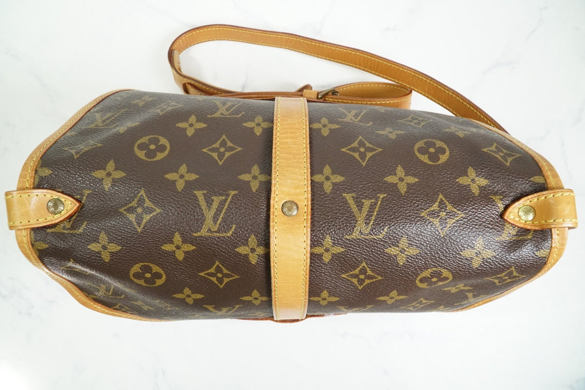 [Good] Louis Vuitton Monogram Saumur 30 Shoulder Bag M42256 Crossbody Vintage