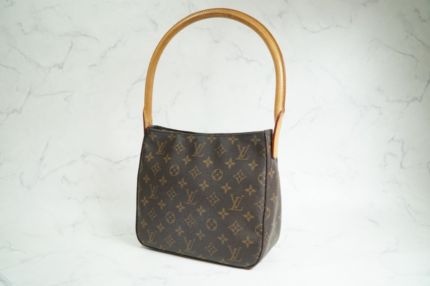 [Excellent] Louis Vuitton Monogram Looping MM Shoulder Bag M51146 Canvas Vintage