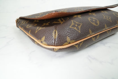 [AB Good] Louis Vuitton Monogram Musette Tango Short Shoulder Bag M51257 Auth