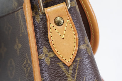 [EXCELLENT] LOUIS VUITTON Monogram Gibeciere MM Shoulder Crossbody Bag M42247