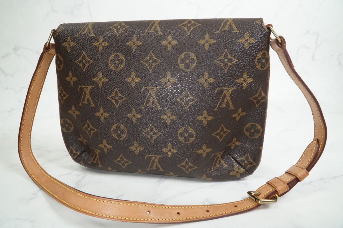 [AB Good] Louis Vuitton Monogram Musette Tango Short Shoulder Bag M51257 Auth