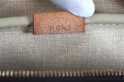 [AB Good] Louis Vuitton Monogram Deauville Bowling Vanity Handbag M47270 Auth