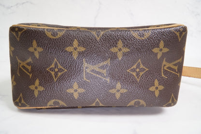 [Rank AB] LOUIS VUITTON Monogram Viva Cite PM Shoulder Bag M51165 Brown Leather