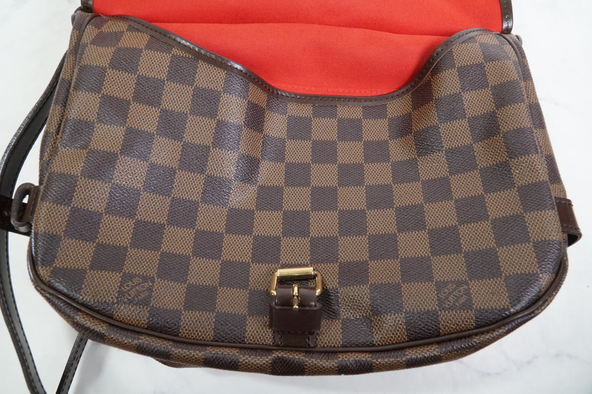 [EXC+ / AB] Louis Vuitton Damier Ebene Saumur 30 Special Order Shoulder Bag Rare