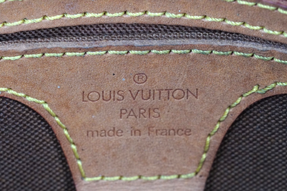 [Rank AB] Louis Vuitton Monogram Ellipse PM Handbag Brown M51127 Vintage Auth