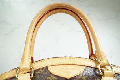 [AB Good] Louis Vuitton Monogram Tivoli PM Handbag Brown Canvas M40143 Authentic