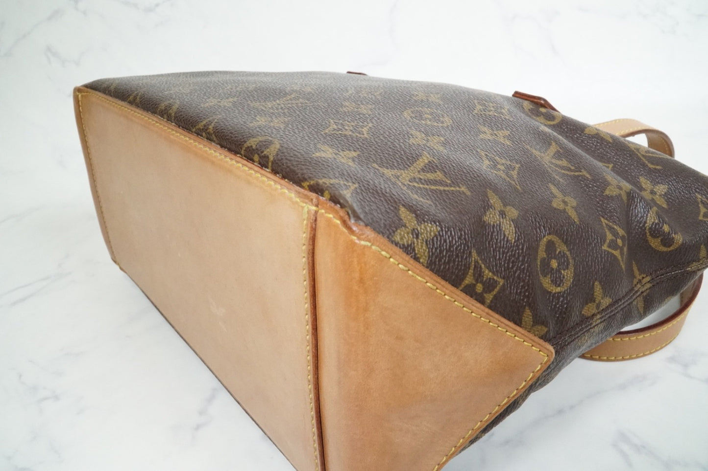 [Good Vintage] Louis Vuitton Monogram Cabas Piano Tote Shoulder Bag M51148 Purse
