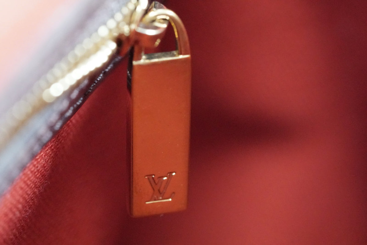 [Very Good] Louis Vuitton Damier Ebene Mini Looping Special Order N51158 Bag