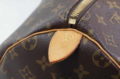 [Rank AB] Louis Vuitton Monogram Keepall 50 M41426 Boston Bag Travel Luggage