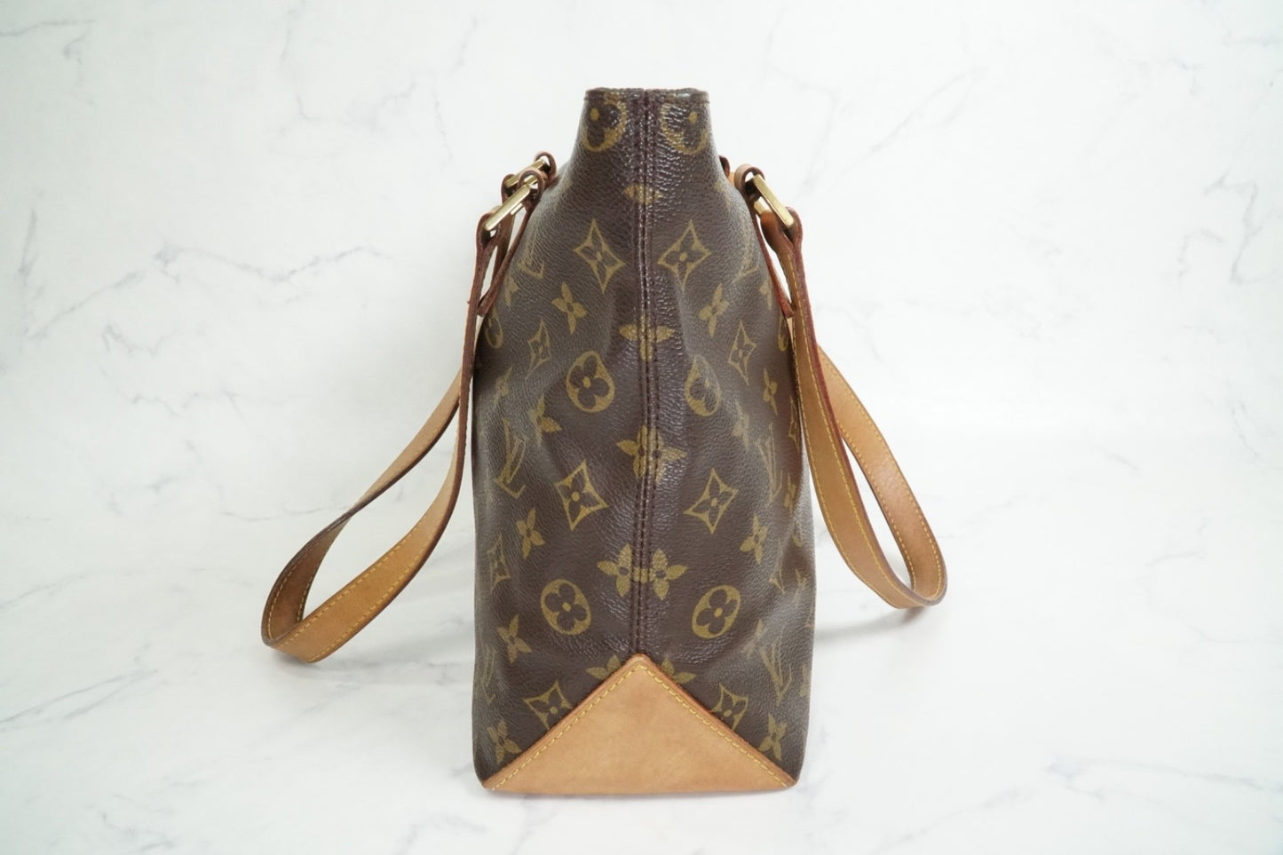[Good Vintage] Louis Vuitton Monogram Cabas Piano Tote Shoulder Bag M51148 Purse