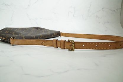 [AB Good] Louis Vuitton Monogram Musette Tango Short Shoulder Bag M51257 Auth