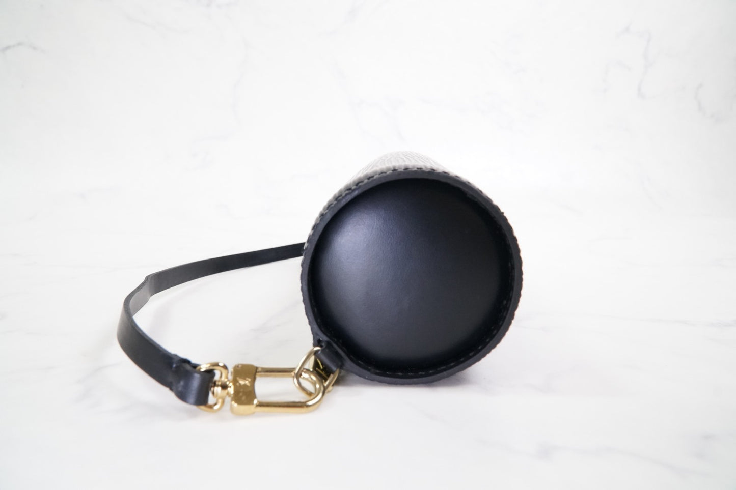 [Rank AB] LOUIS VUITTON Epi Soufflot Shoulder Bag Noir M52222 w/Pouch Dust Bag