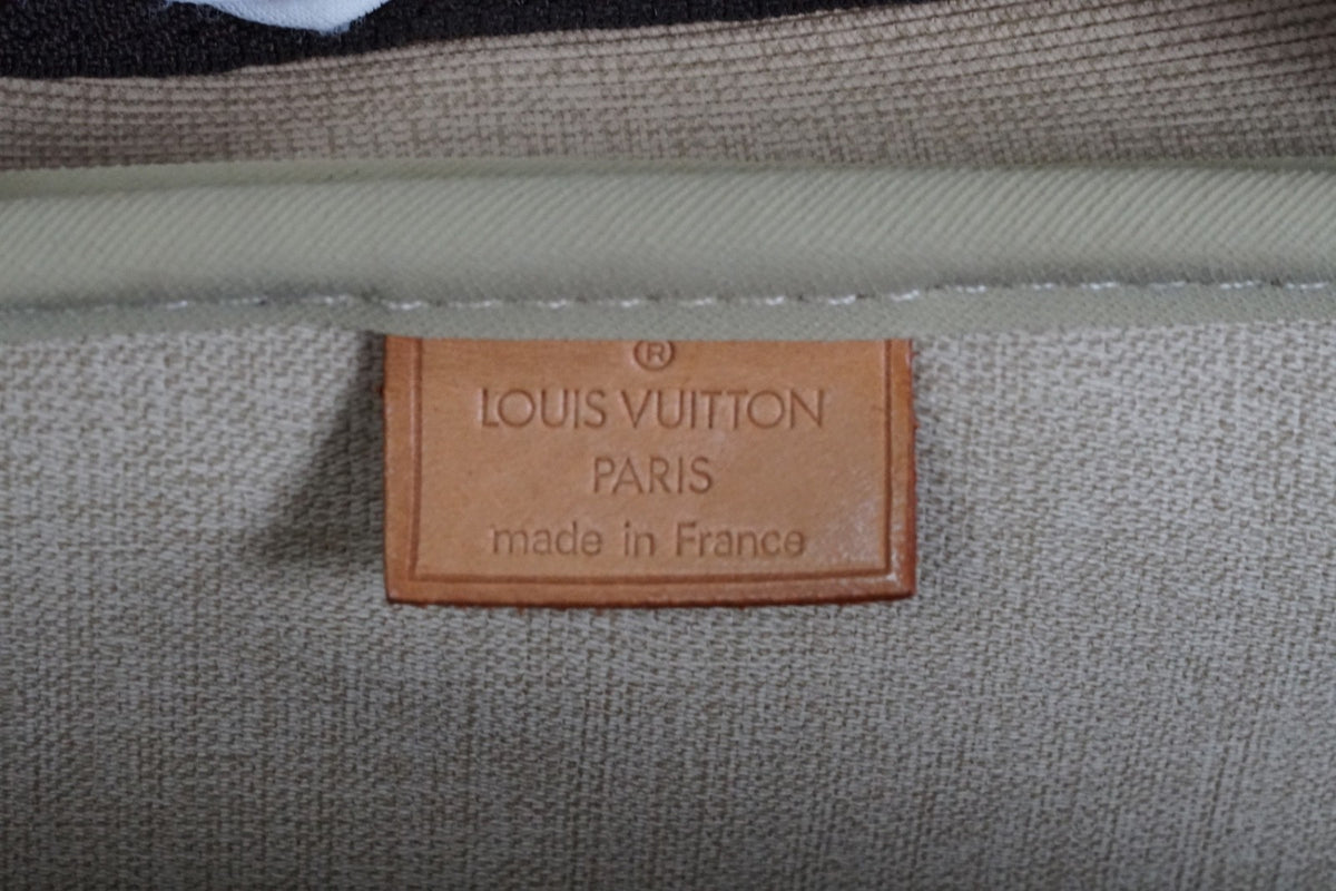[AB Good] Louis Vuitton Monogram Deauville Bowling Vanity Handbag M47270 Auth