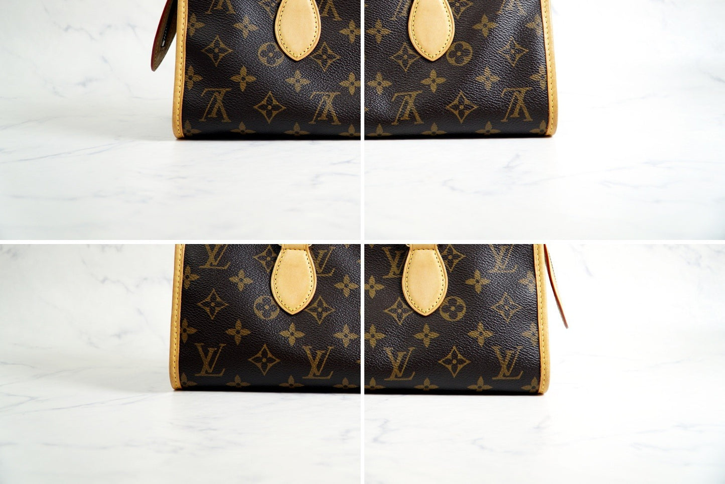 [Very Good] LOUIS VUITTON Monogram Popincourt Hand Bag M40009 Vintage Authentic
