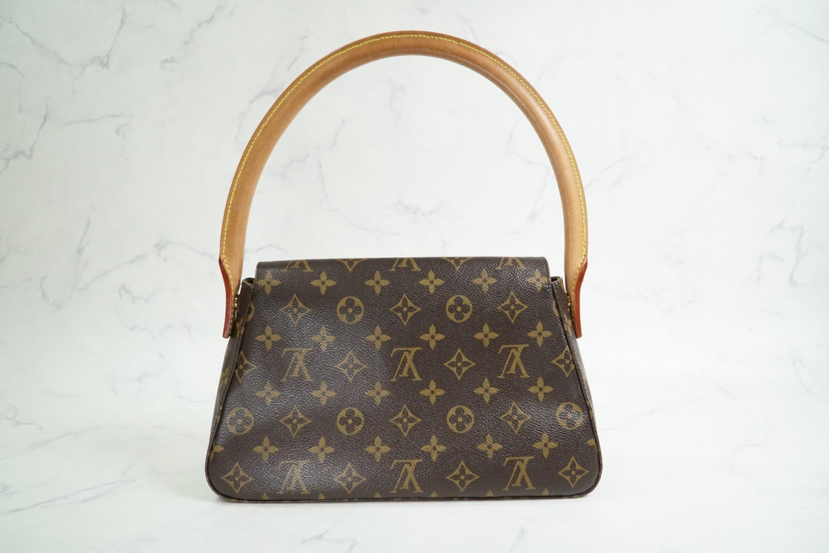 [AB] LOUIS VUITTON Mini Looping Monogram Shoulder Bag Canvas M51147 Vintage Box