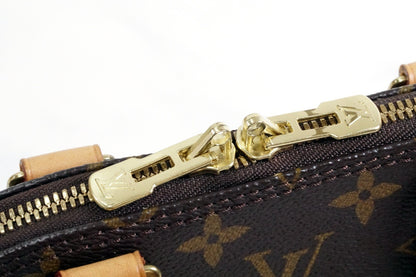 [Rank AB] LOUIS VUITTON Monogram Alma BB Handbag 2WAY Crossbody Brown Authentic