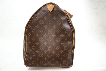 [Rank AB] Louis Vuitton Monogram Keepall 60 Travel Boston Bag M41422 Authentic