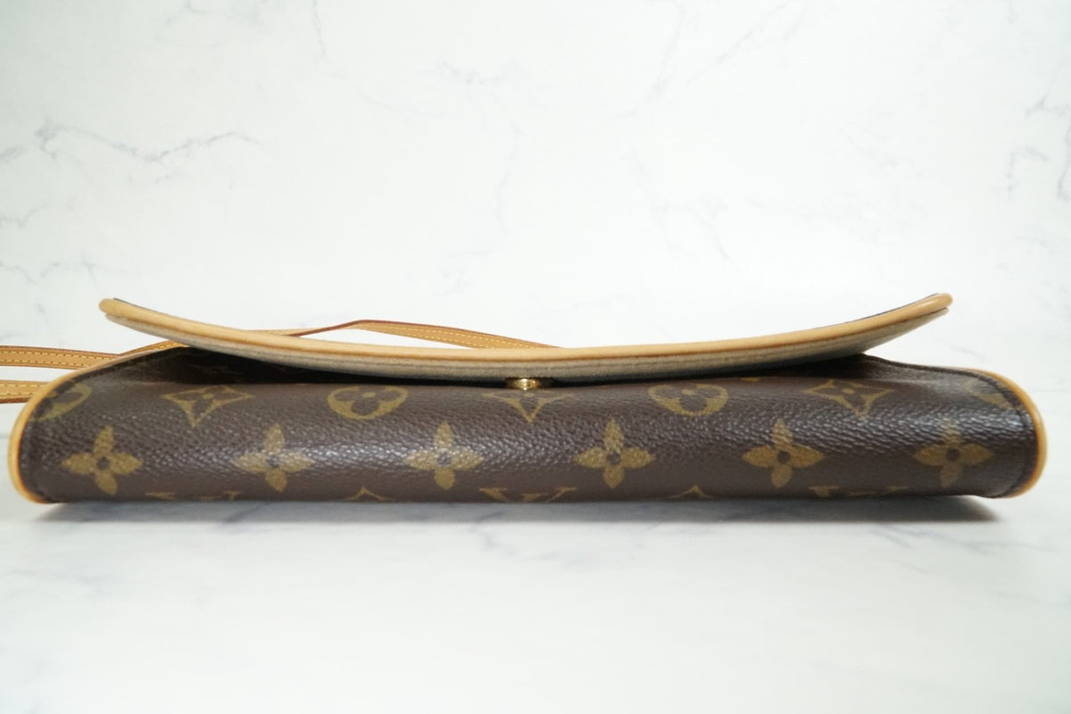 [USA-Made] Louis Vuitton Monogram Pochette Twin GM Shoulder Bag M51852 Authentic