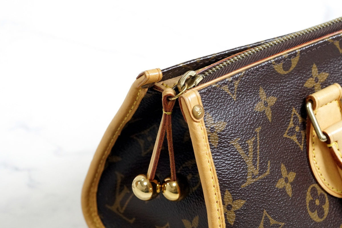 [Very Good] LOUIS VUITTON Monogram Popincourt Hand Bag M40009 Vintage Authentic