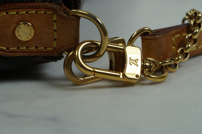 [Rank AB] Louis Vuitton Favorite MM Monogram 2Way Shoulder Bag w/Strap Authentic
