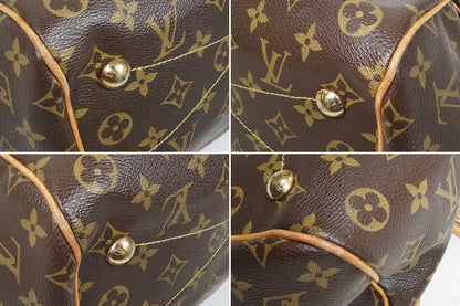 [AB Good] Louis Vuitton Monogram Tivoli PM Handbag M40143 Brown Vintage Canvas