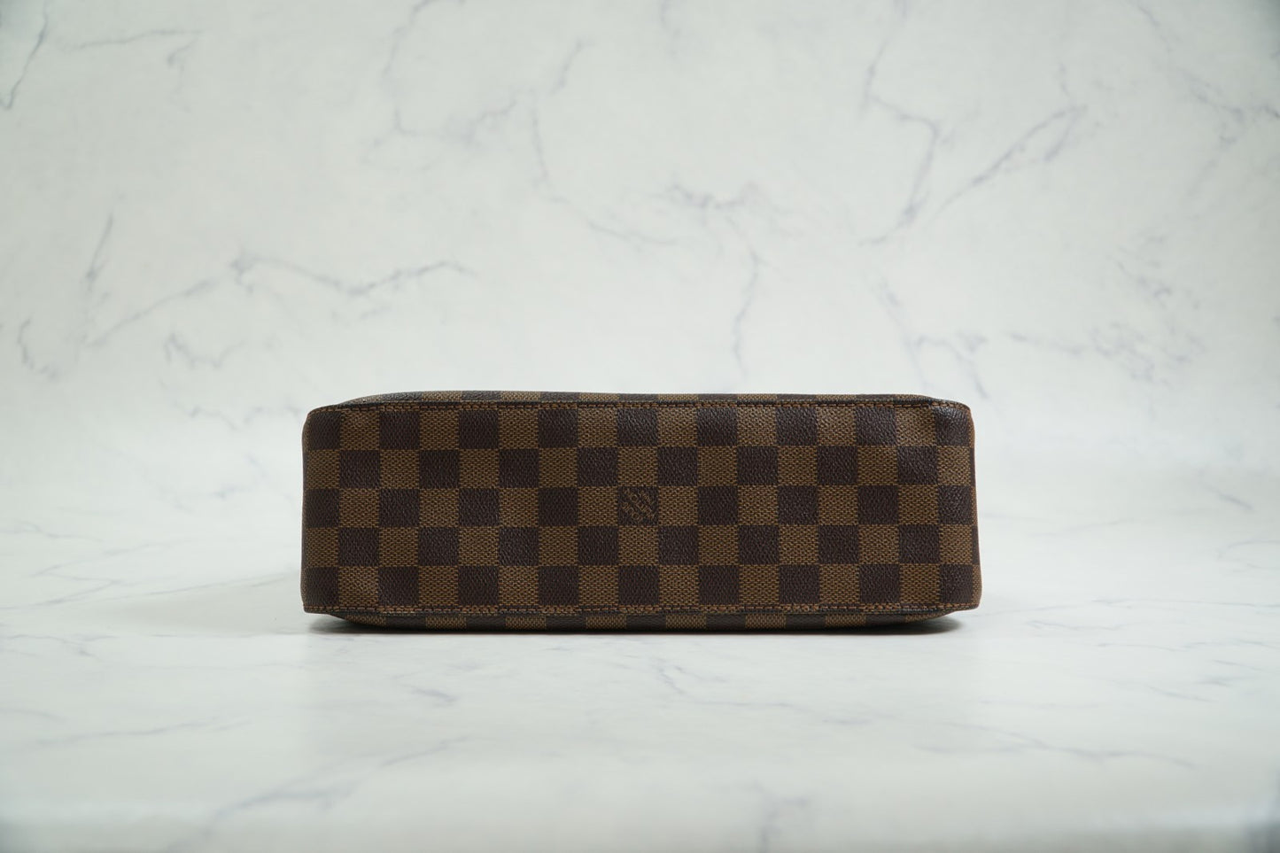 [Very Good] Louis Vuitton Damier Ebene Mini Looping Special Order N51158 Bag