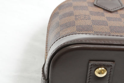 [Excellent] Louis Vuitton Damier Ebene Alma BB 2Way Handbag Shoulder Bag N41221