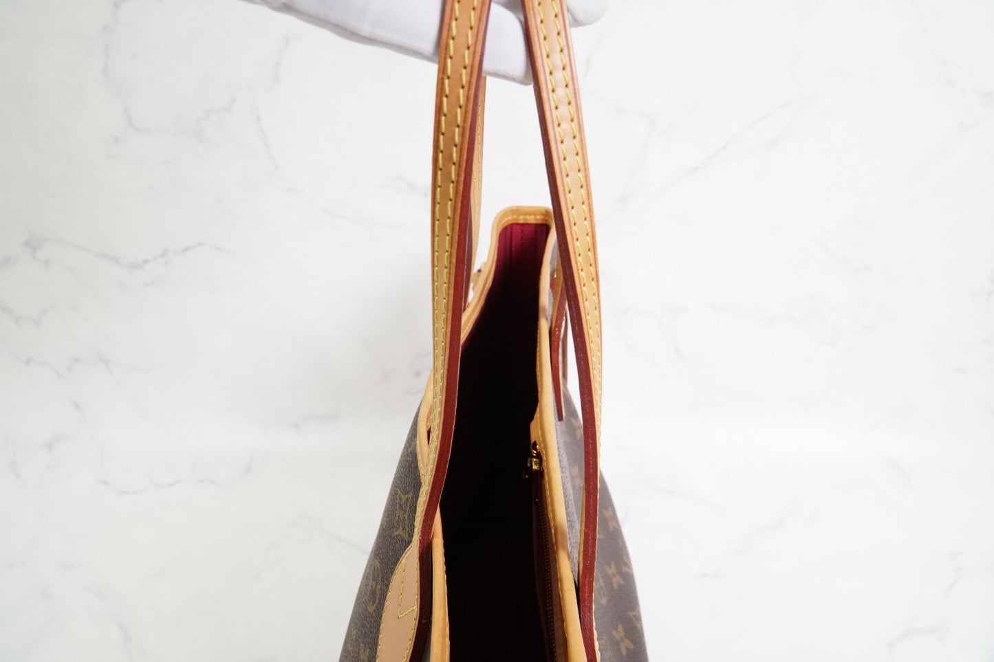 [EXCELLENT] LOUIS VUITTON Monogram Neverfull PM Tote Bag Brown AR1170 w/ Box