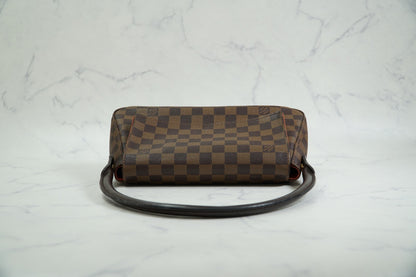 [Very Good] Louis Vuitton Damier Ebene Mini Looping Special Order N51158 Bag