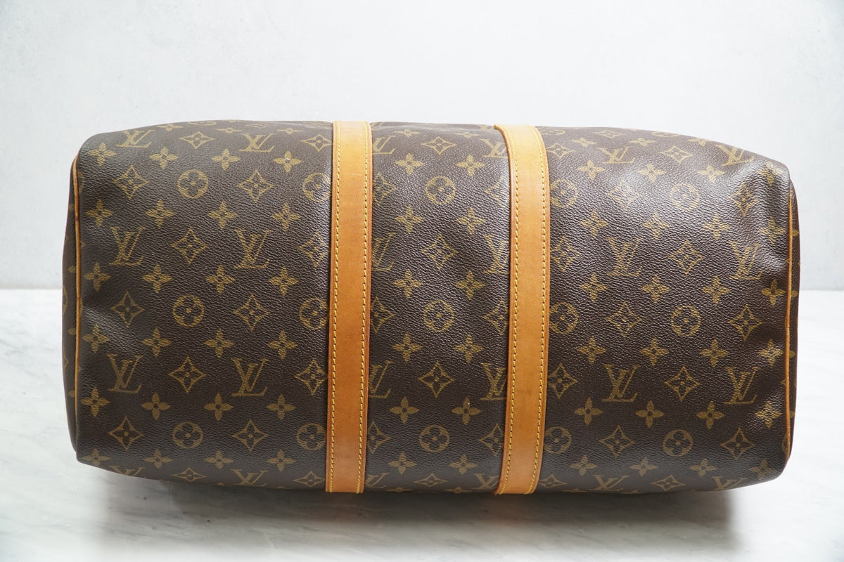 [Good] Louis Vuitton Keepall 45 Monogram Canvas Vintage Boston Travel Bag M41428