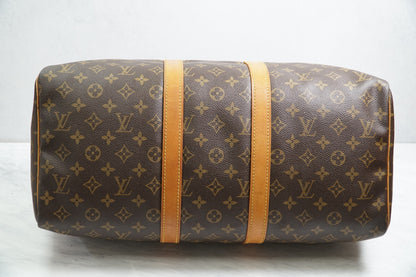[Good] Louis Vuitton Keepall 45 Monogram Canvas Vintage Boston Travel Bag M41428