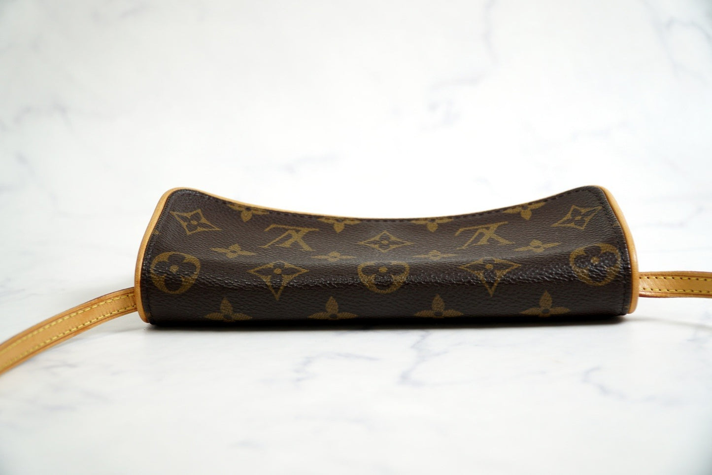 [Rank AB] Louis Vuitton Monogram Pochette Twin PM Shoulder Clutch Bag M51854