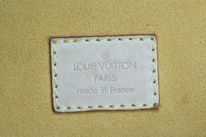 [Good] Louis Vuitton Monogram Denim Neo Speedy Handbag Blue M95019 Vintage JAPAN