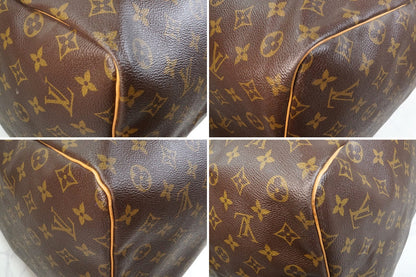 [Rank AB] Louis Vuitton Monogram Keepall 60 Travel Boston Bag M41422 Authentic