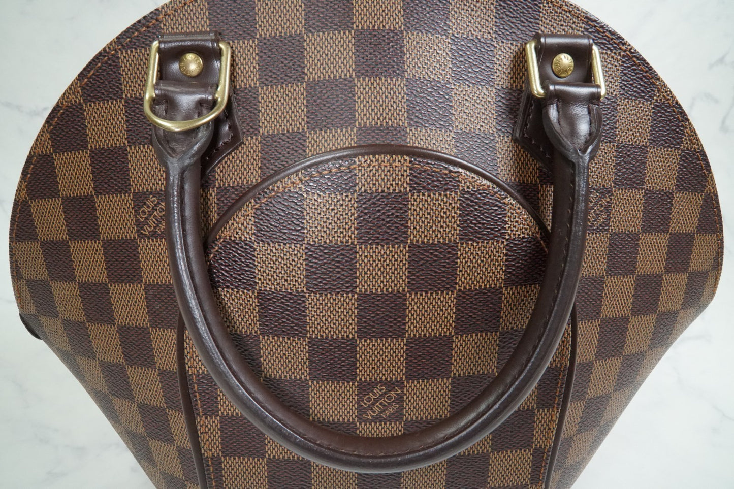 [Rare/Excellent] Louis Vuitton Damier Ellipse PM Special Order Handbag Canvas