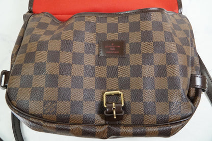 [EXC+ / AB] Louis Vuitton Damier Ebene Saumur 30 Special Order Shoulder Bag Rare