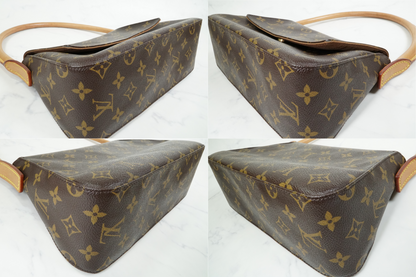 [AB] LOUIS VUITTON Mini Looping Monogram Shoulder Bag Canvas M51147 Vintage Box