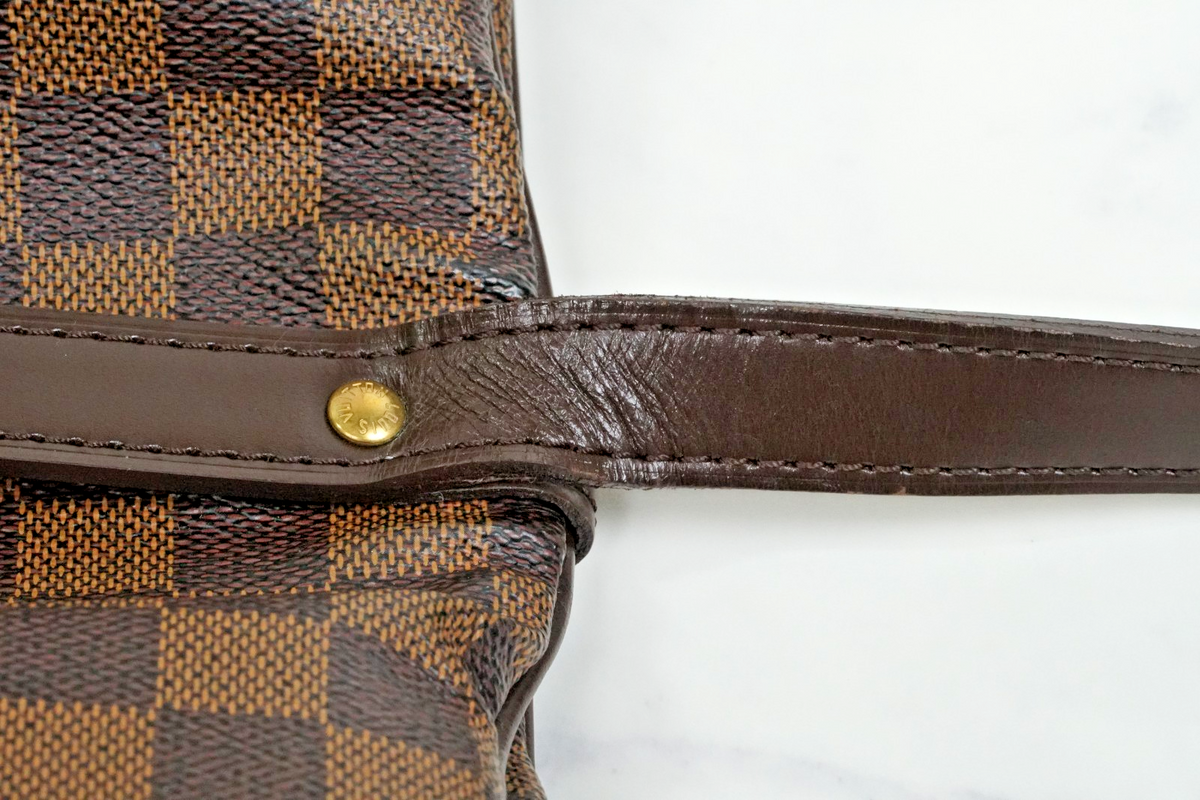 [EXC+ / AB] Louis Vuitton Damier Ebene Saumur 30 Special Order Shoulder Bag Rare