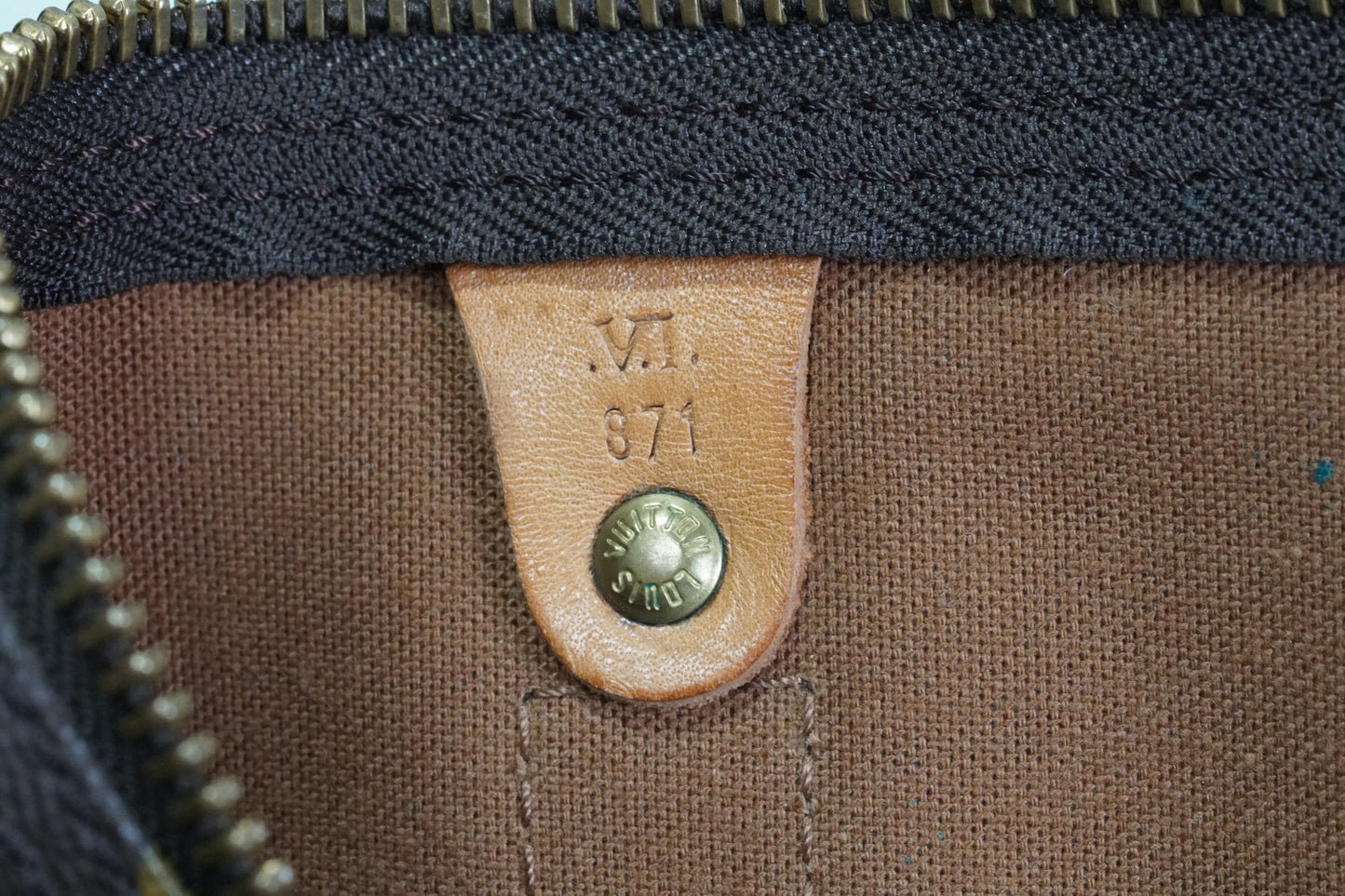 [AB] Louis Vuitton Keepall Bandouliere 60 M41412 Monogram Travel Bag Vintage