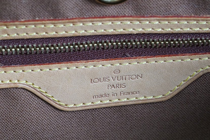 [Rank AB] Louis Vuitton Monogram Batignolles Horizontal M51154 Tote Bag Auth