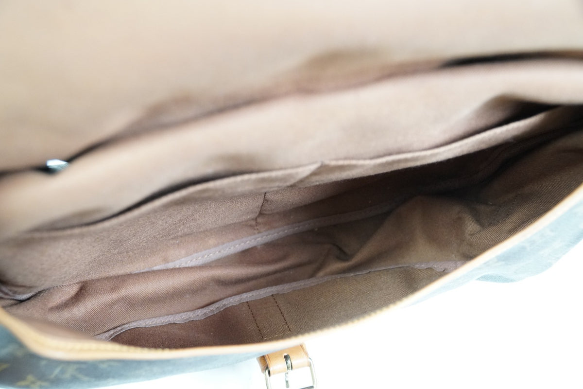 [Good] Louis Vuitton Monogram Saumur 35 Shoulder Bag M42254 Vintage Authentic