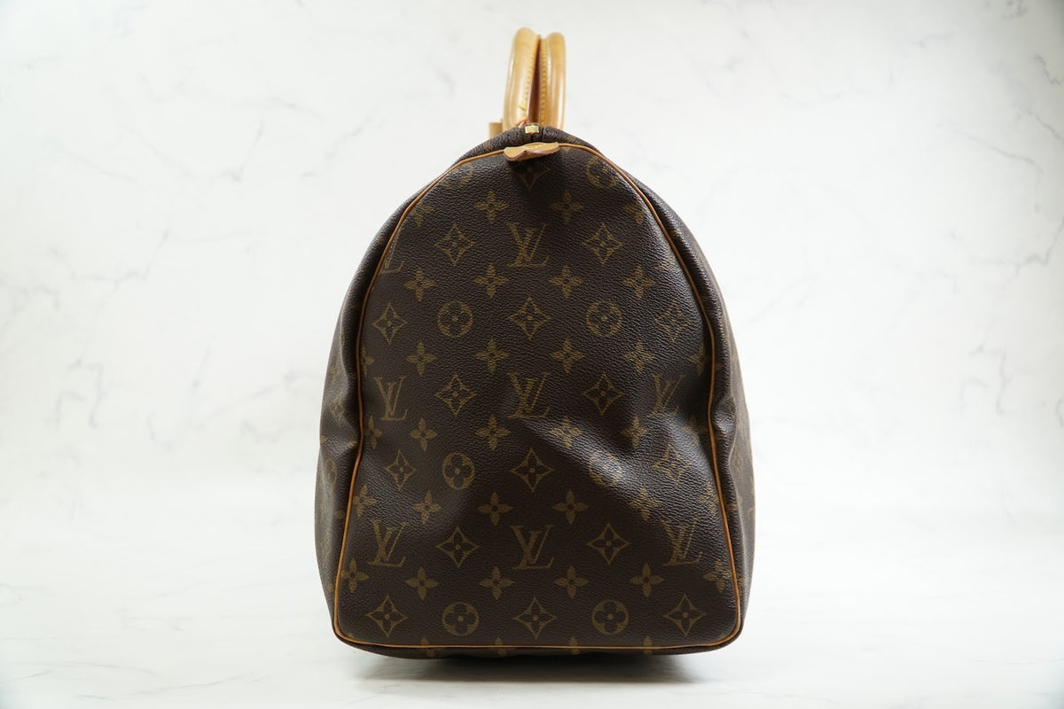 [Rank AB] Louis Vuitton Monogram Keepall 50 M41426 Boston Bag Travel Luggage
