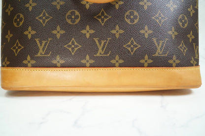 [AB Rank] LOUIS VUITTON Monogram Alma PM Handbag Tote Canvas Brown M51130 Auth
