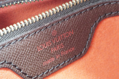 [Rank AB] Louis Vuitton Damier Ebene Marais PM N42240 Bucket Tote Bag Vintage