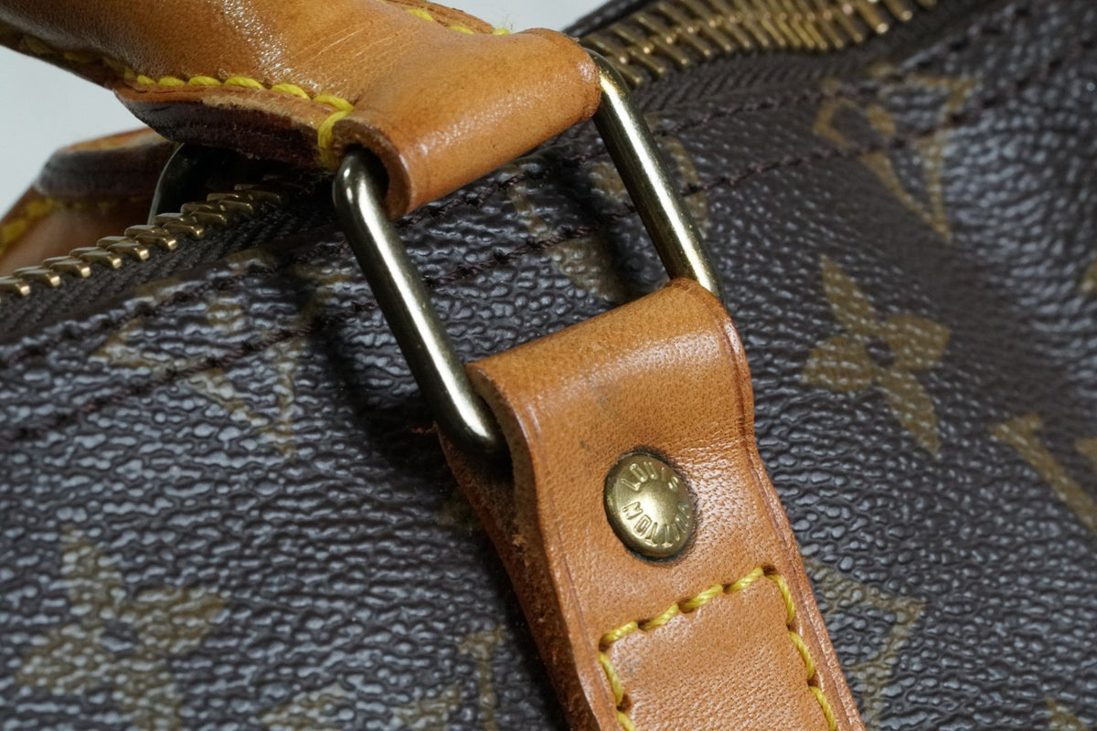 [AB Rank] Louis Vuitton Keepall 50 Monogram Canvas Travel Duffle Bag Vintage